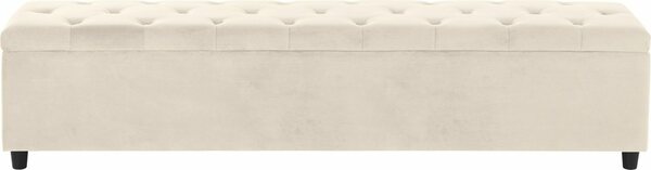 Bild 1 von Guido Maria Kretschmer Home&Living Bettbank Relaxy, gesteppt, mit Staufach, Beige