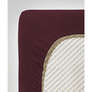 Fleuresse Spannbetttuch Jenny C, Weinrot, Textil, 120 cm, bügelleicht, Schlaftextilien, Bettwäsche, Spannbettlaken