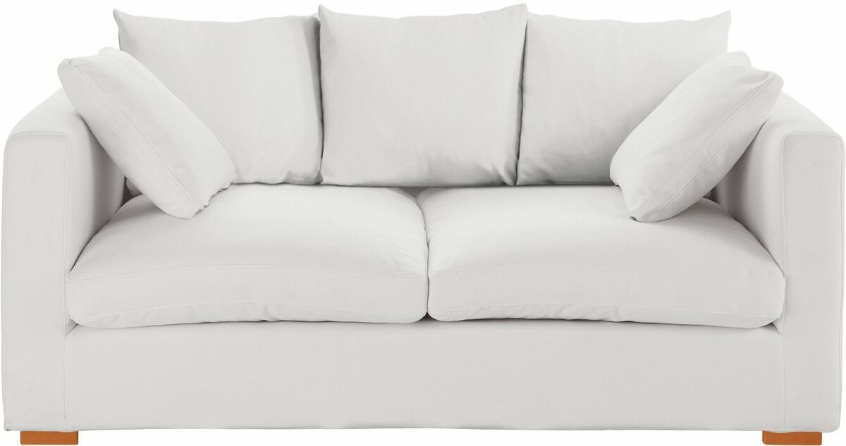 Bild 1 von Guido Maria Kretschmer Home&Living 2-Sitzer Pantin, extra weich und kuschelig, Füllung mit Federn und Daunen, Weiß