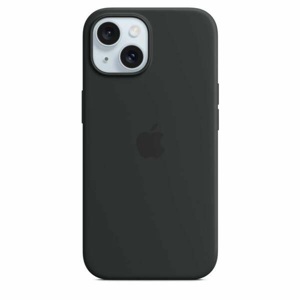 Bild 1 von iPhone 15 Silikon Case mit MagSafe - Schwarz