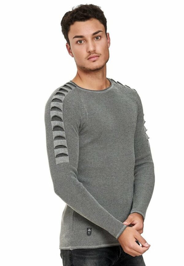 Bild 1 von RedBridge Strickpullover Shark Gills mit coolen Rissen in den Ärmeln