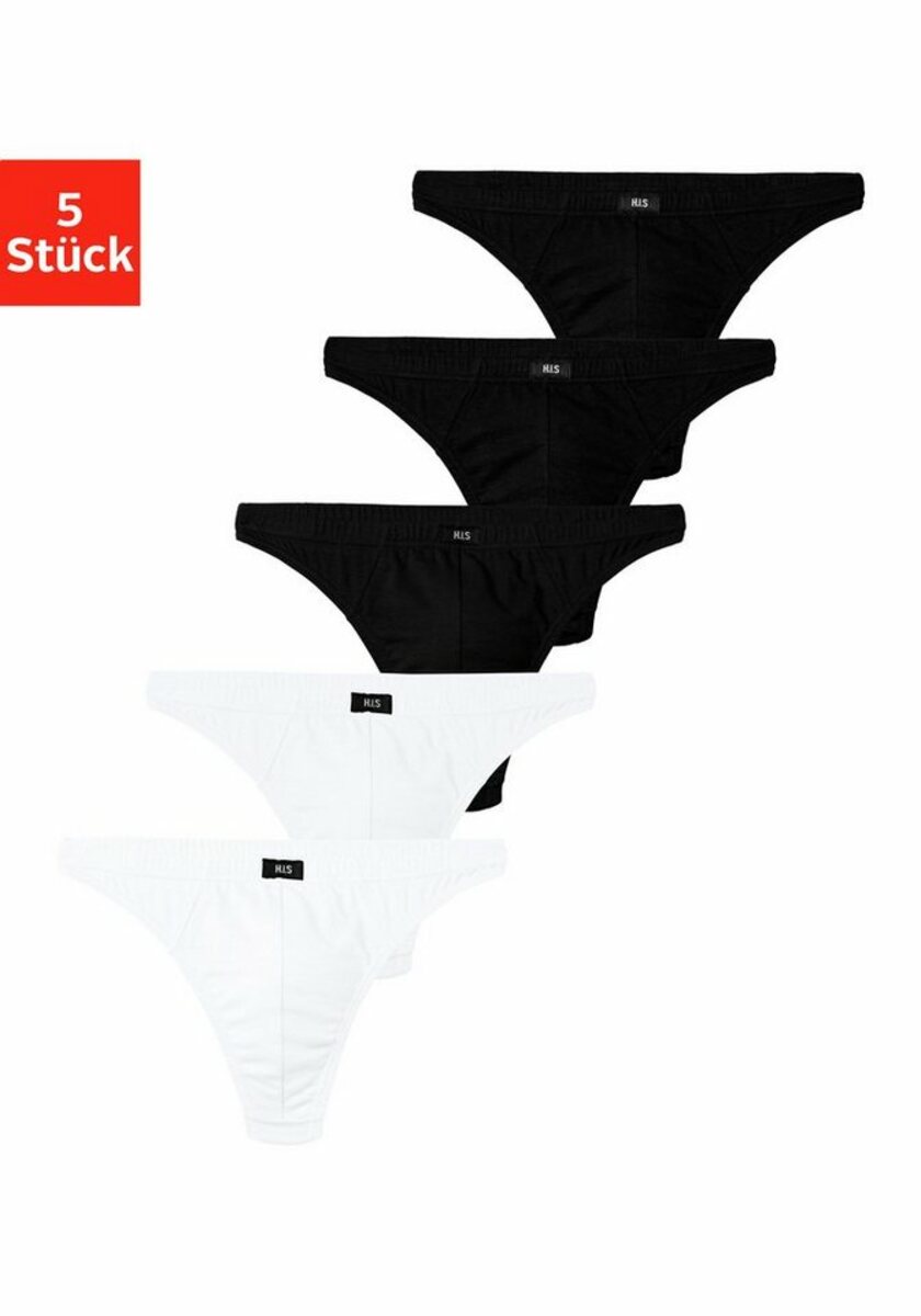 Bild 1 von H.I.S String (Packung, 5-St) in Baumwollstretch-Qualität