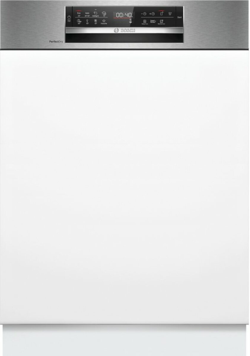 Bild 1 von BOSCH teilintegrierbarer Geschirrspüler Serie 6, SMI6ZDS16E, 13 Maßgedecke
