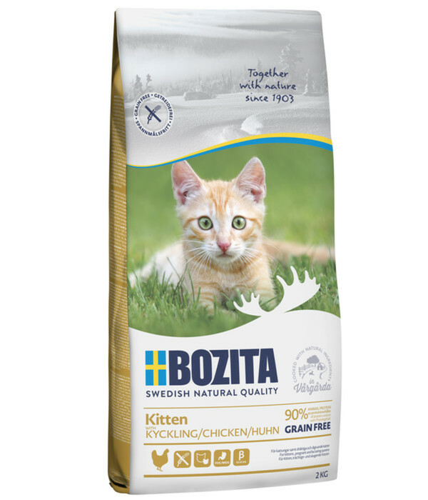 Bild 1 von BOZITA Trockenfutter für Katzen Grain Free Chicken Kitten, Huhn