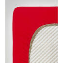 Bild 1 von Fleuresse Spannbetttuch Jenny C, Bordeaux, Textil, 100 cm, bügelleicht, Schlaftextilien, Bettwäsche, Spannbettlaken