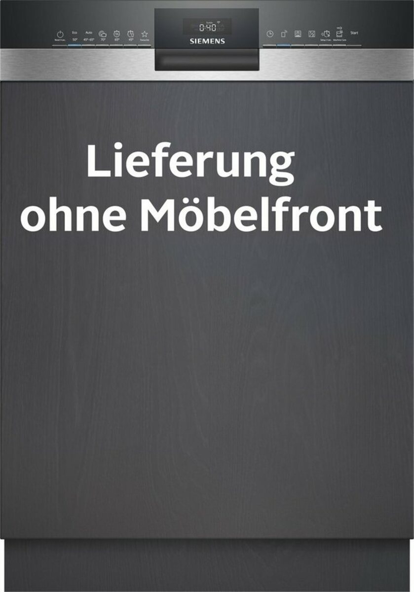 Bild 1 von SIEMENS teilintegrierbarer Geschirrspüler iQ300, SX53ES02CE, 14 Maßgedecke
