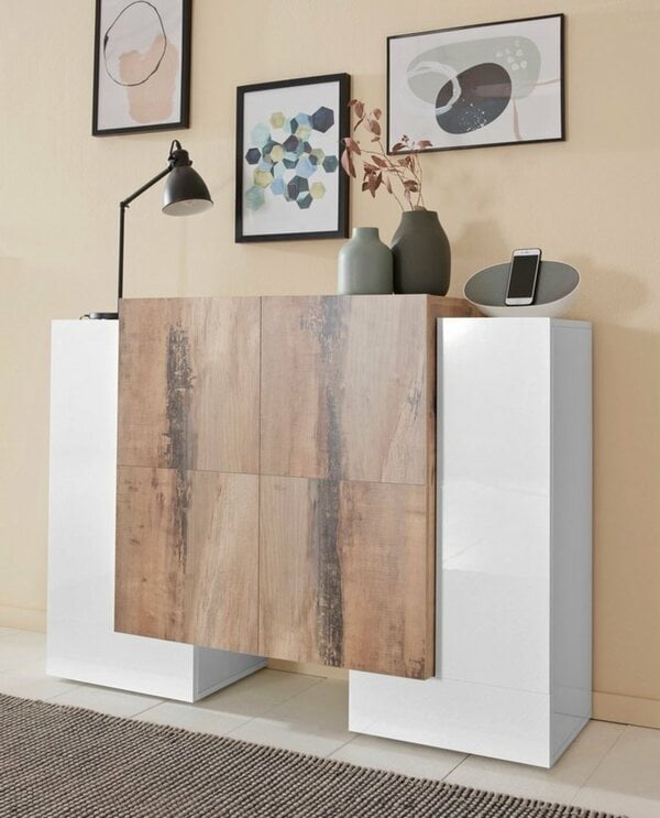 Bild 1 von Tecnos Sideboard Pillon, Breite 130 cm, Beige|weiß