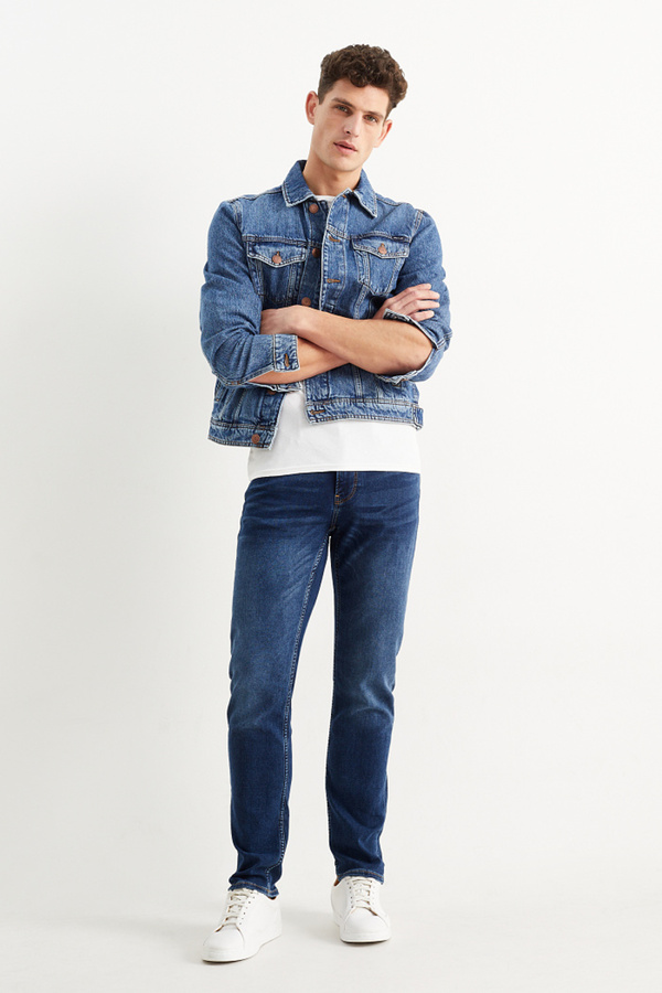 Bild 1 von C&A Slim Jeans-Flex Jog Denim-wassersparend produziert, Blau, Größe: W28 L32