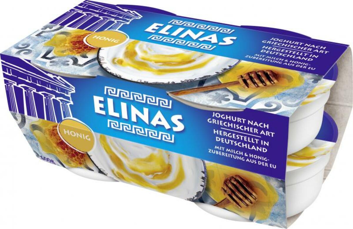 Bild 1 von Elinas Joghurt nach griechischer Art Honig