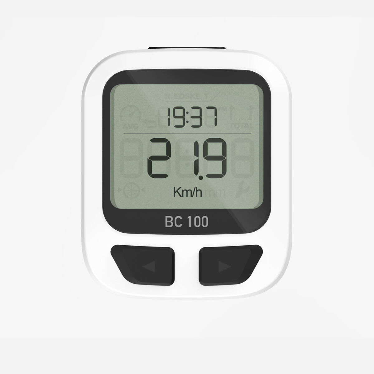 Bild 1 von Kabelgebunden Fahrradcomputer – Van Rysel 100 schwarz EINHEITSFARBE