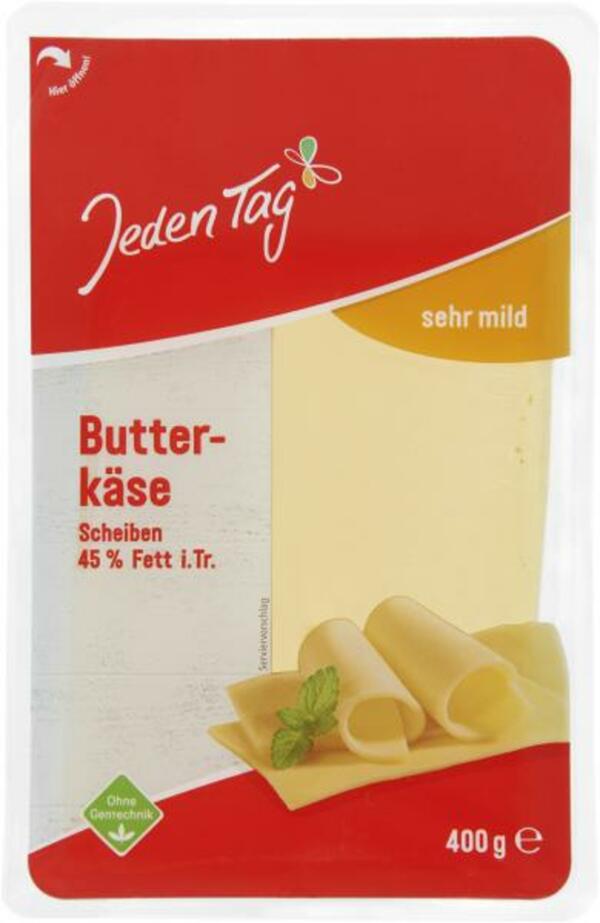 Bild 1 von Jeden Tag Butterkäse in Scheiben