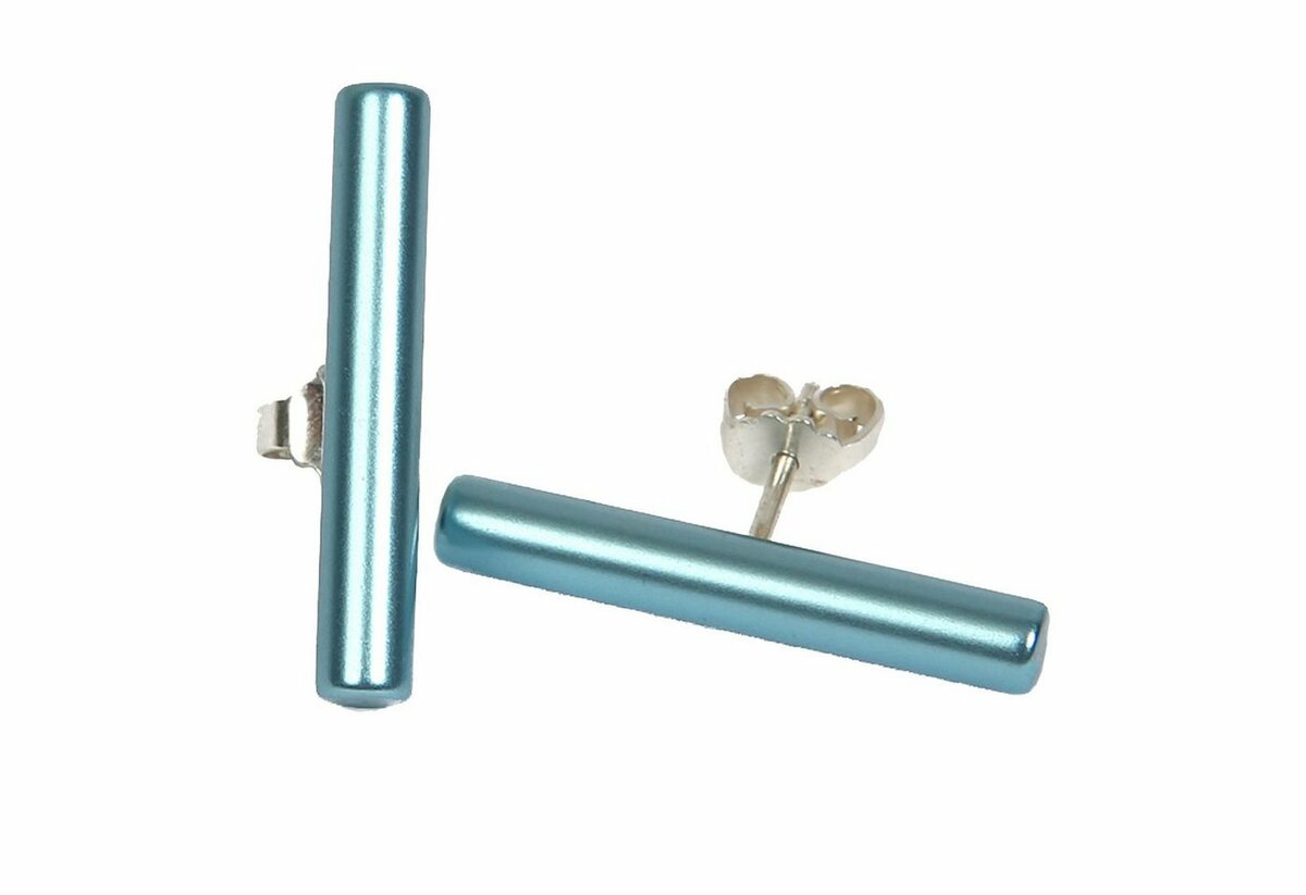 Bild 1 von DeMarie Paar Ohrstecker eloxiertes Aluminium