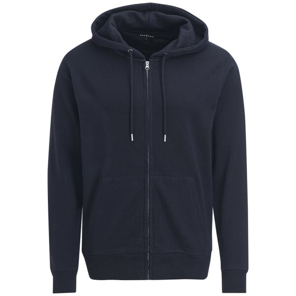 Bild 1 von Herren Sweatjacke mit Kapuze DUNKELBLAU