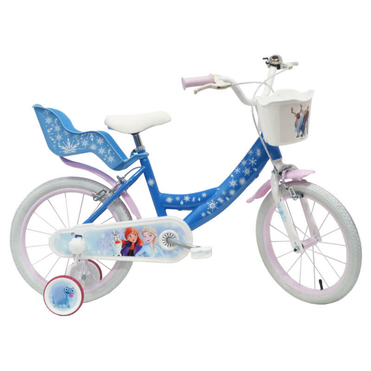 Bild 1 von Kinderfahrrad - Mädchen - 16 Zoll - Blau - Zwei Handbremsen