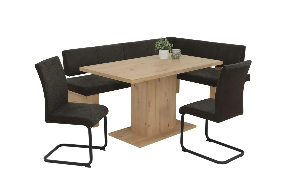 Bild 2 von Polster-Eckbank Braun