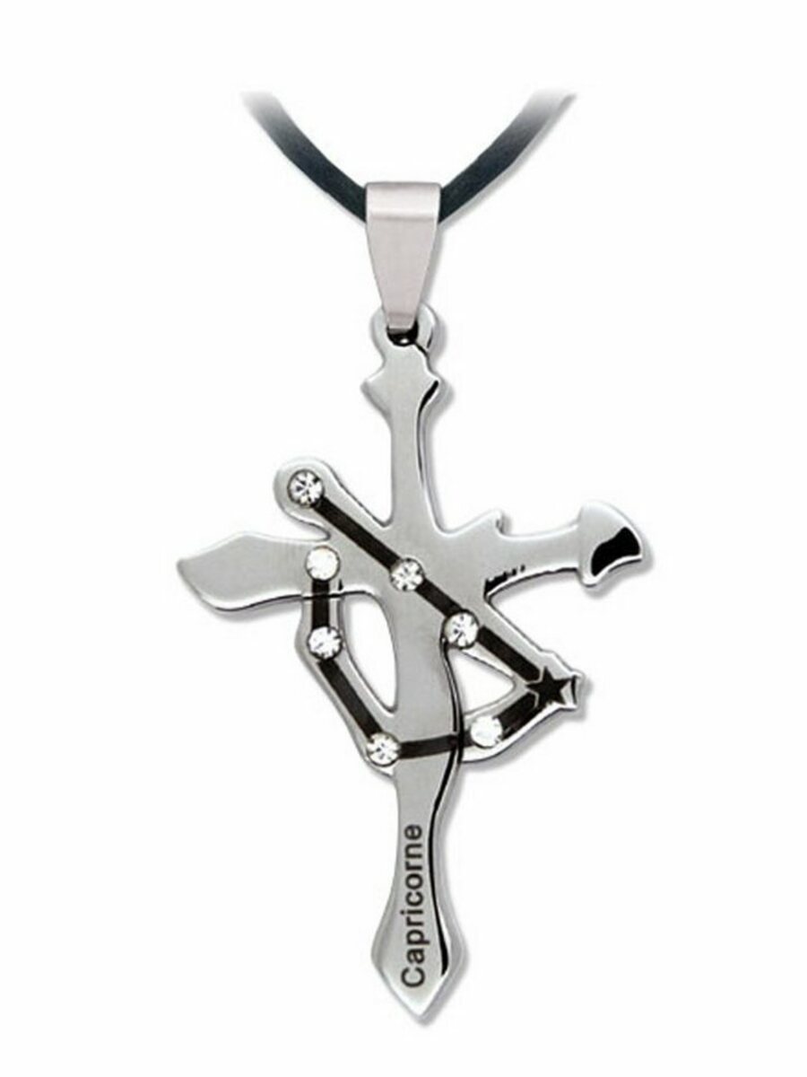 Bild 1 von Adelia´s Amulett Anhänger Tierkreissternbilder, Steinbock - 23. Dezember - 20. Januar