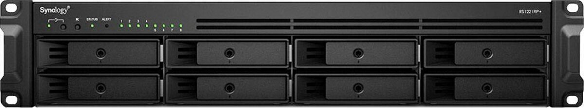 Bild 1 von Synology RS1221RP+ 8-Bay NAS-Rackmount NAS-Server