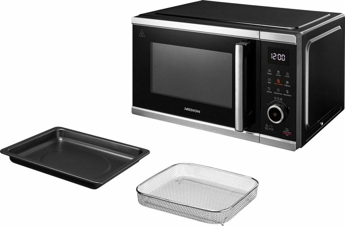 Bild 1 von Medion® Mikrowelle MD 11499, Heißluftfritteusenleistung, Heißluft, Mikrowelle, 25 l