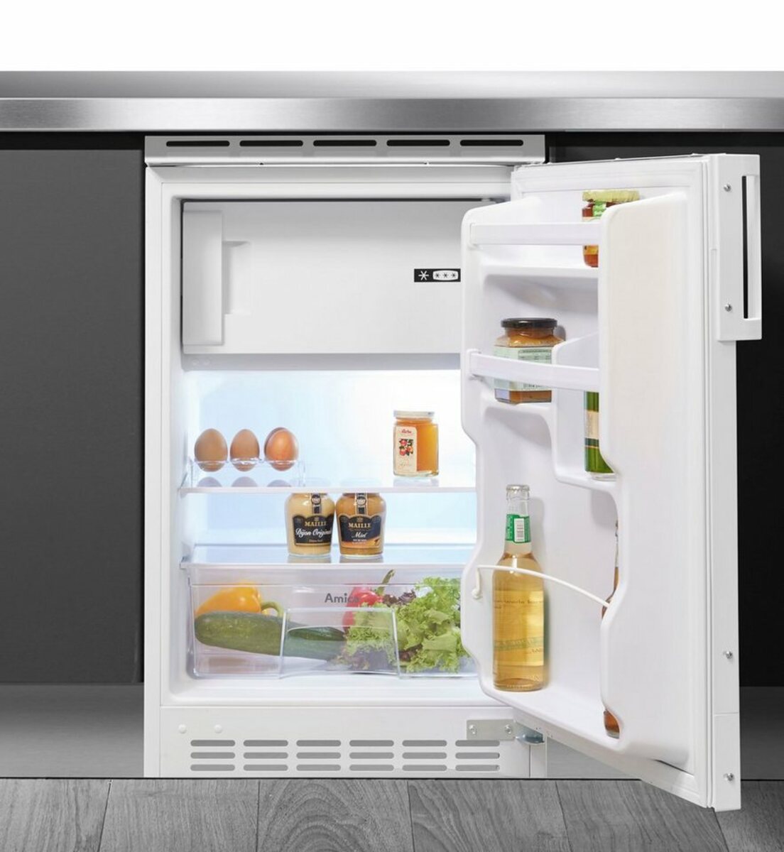 Bild 1 von Amica Einbaukühlschrank UKSD 361 940, 81,5 cm hoch, 49,5 cm breit
