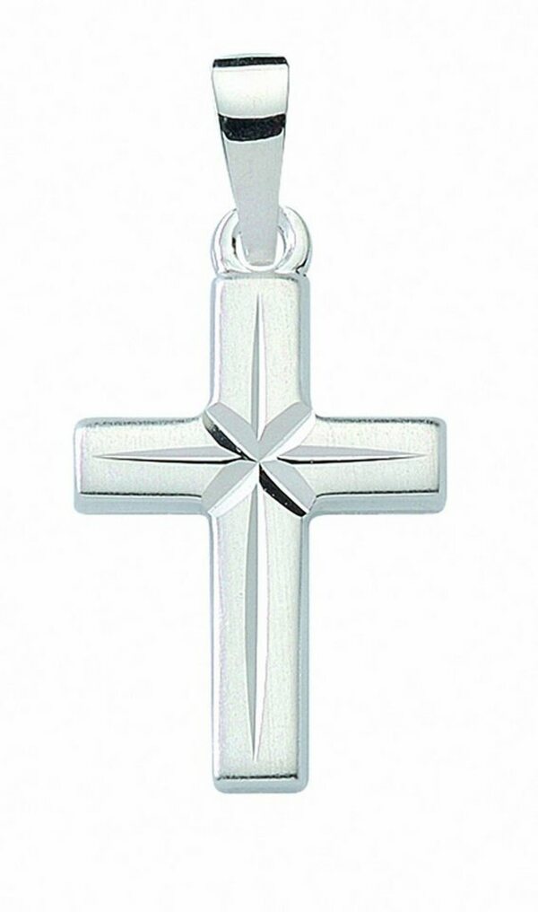 Bild 1 von Adelia´s Kettenanhänger 925 Silber Kreuz Anhänger, Silberschmuck für Damen & Herren