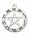 Bild 1 von Adelia´s Amulett Anhänger Siegel der Hexerei (versilbert), Planeten Pentagramm - Erfolg bei Zaubersprüchen