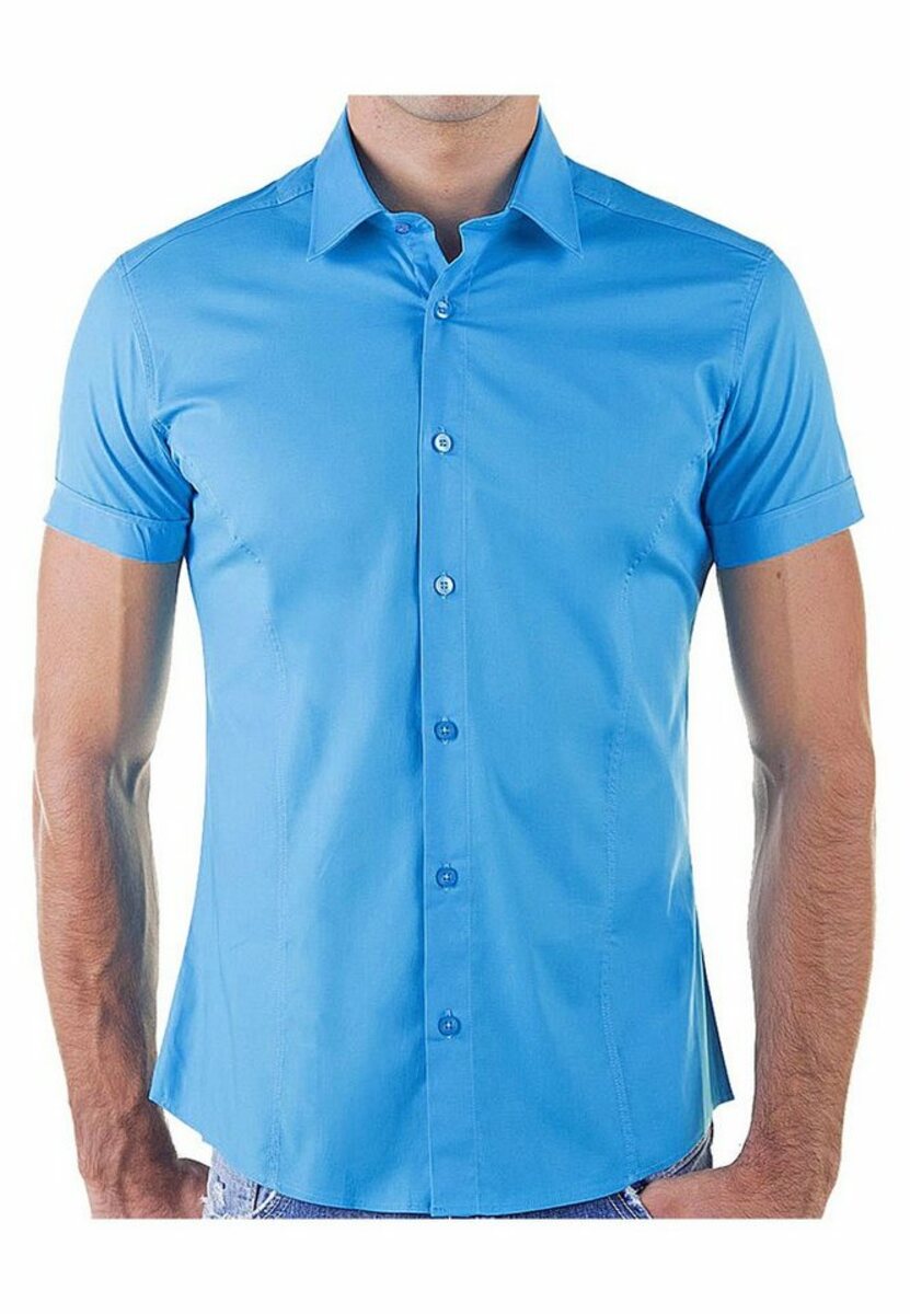 Bild 1 von RedBridge Kurzarmhemd Durham im Slim Fit