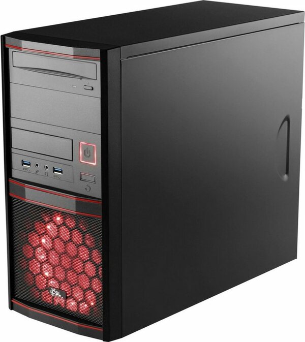 Bild 1 von CSL Speed V1717 PC (Intel® Pentium Gold G6400, Intel UHD Graphics 610, 16 GB RAM, 1000 GB SSD, Luftkühlung)