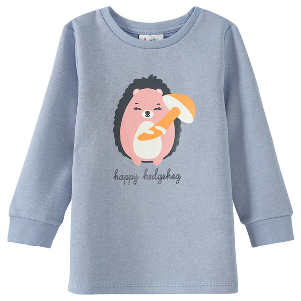 Bild 1 von Mädchen Sweatshirt mit Igel-Motiv BLAU