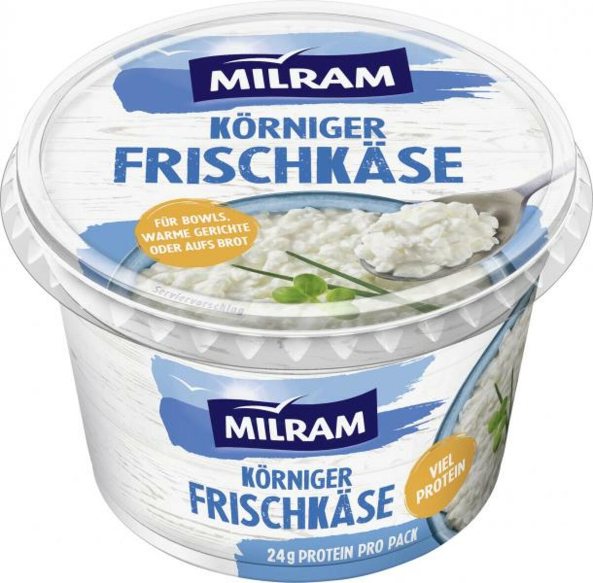 Bild 1 von Milram Körniger Frischkäse