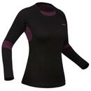 Bild 1 von Skiunterwäsche Funktionsshirt Damen Seamless - BL 580 I-Soft schwarz/violett Rosa|schwarz