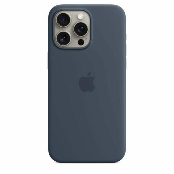 Bild 1 von iPhone 15 Pro Max Silikon Case mit MagSafe - Sturmblau