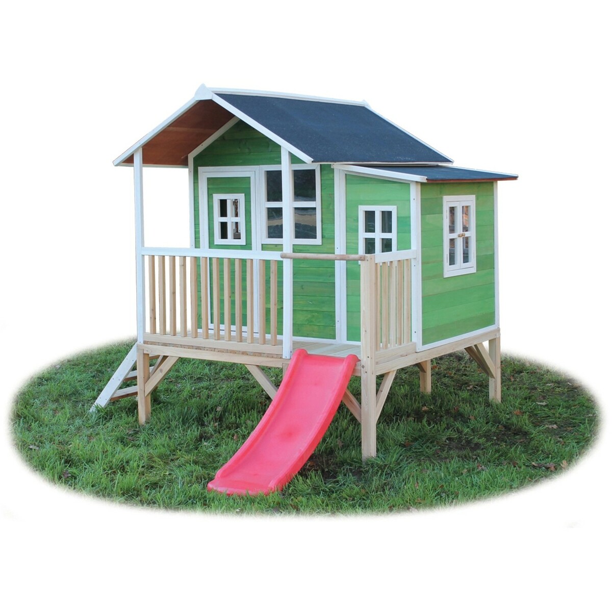 Bild 1 von EXIT Loft 350 Holzspielhaus - grün