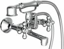 Bild 1 von Schütte Wannenarmatur Elk (Set) Mischbatterie Badewanne, Wasserhahn Bad mit Handbrause, Chrom