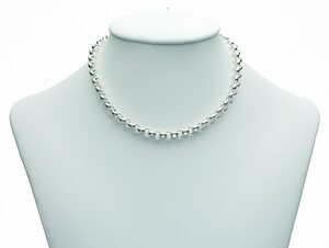 Adelia´s Silberkette 925 Silber Erbs Halskette 50 cm Ø 6 mm, Silberschmuck für Damen