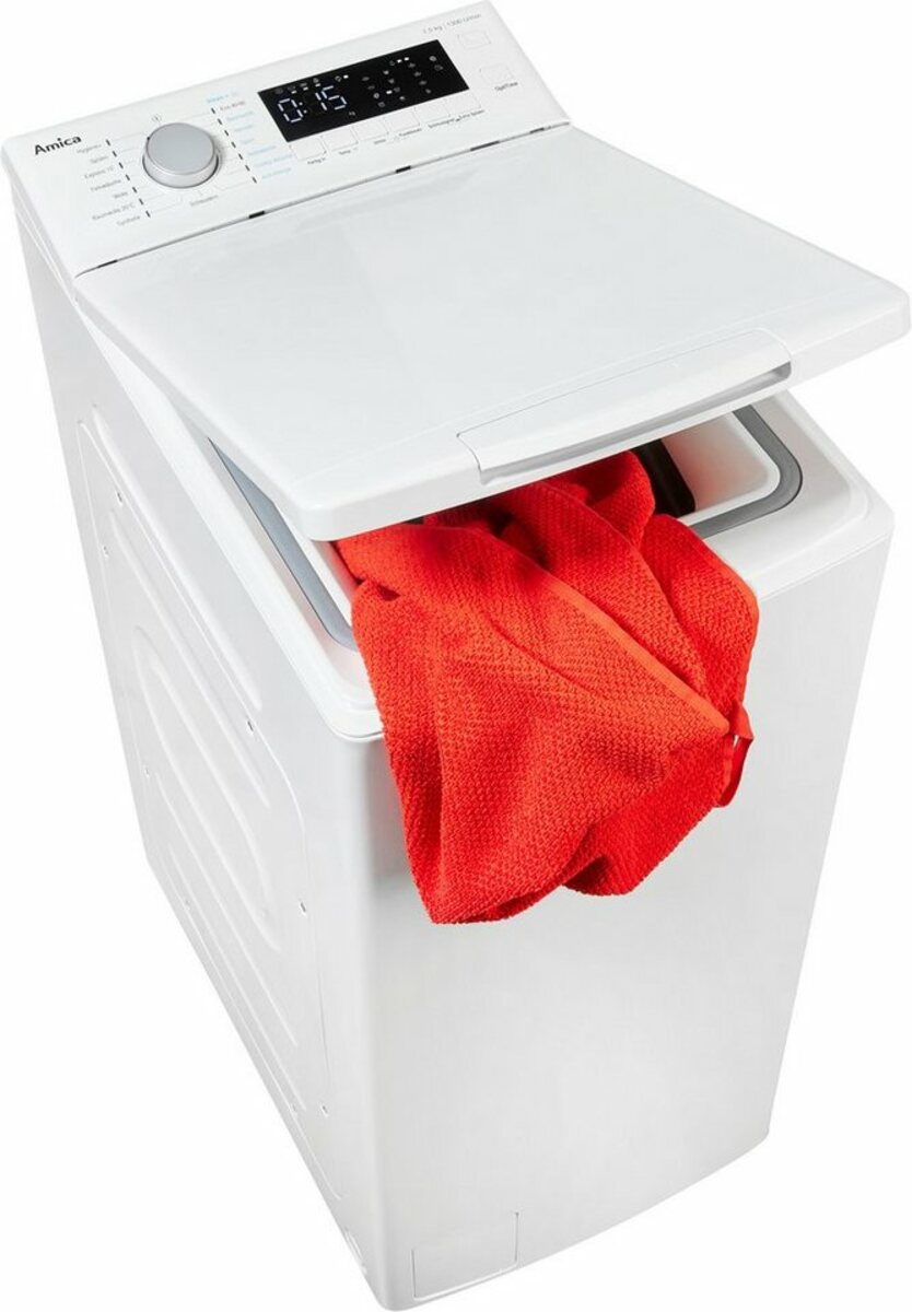 Bild 1 von Amica Waschmaschine Toplader WT 473 710, 7,5 kg, 1300 U/min