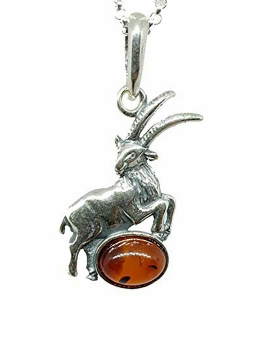 Bild 1 von Adelia´s Amulett Anhänger Westliche Sternzeichen, Steinbock - 22.12. - 20.1.