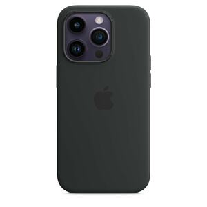 iPhone 14 Pro Silikon Case mit MagSafe - Mitternacht Handyhülle