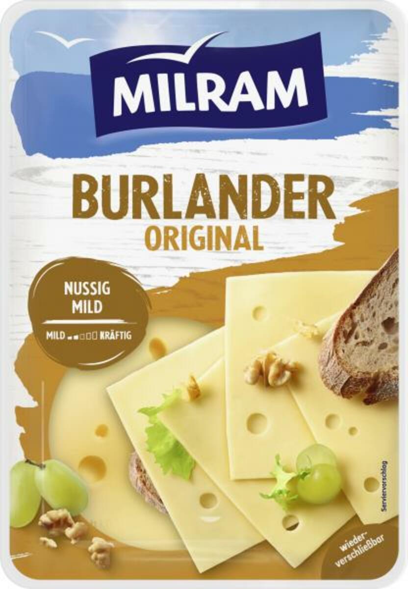 Bild 1 von Milram Burlander Original nussig-mild