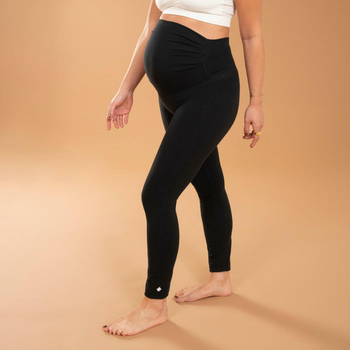 Bild 1 von Leggings sanftes Schwangerschaftsyoga Ecodesign