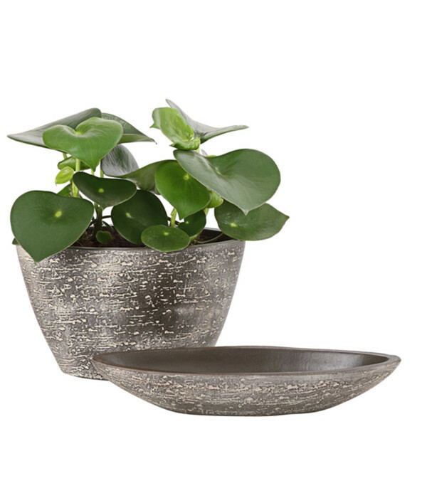Bild 2 von Dehner Keramik-Jardiniere Kenia, oval, braun