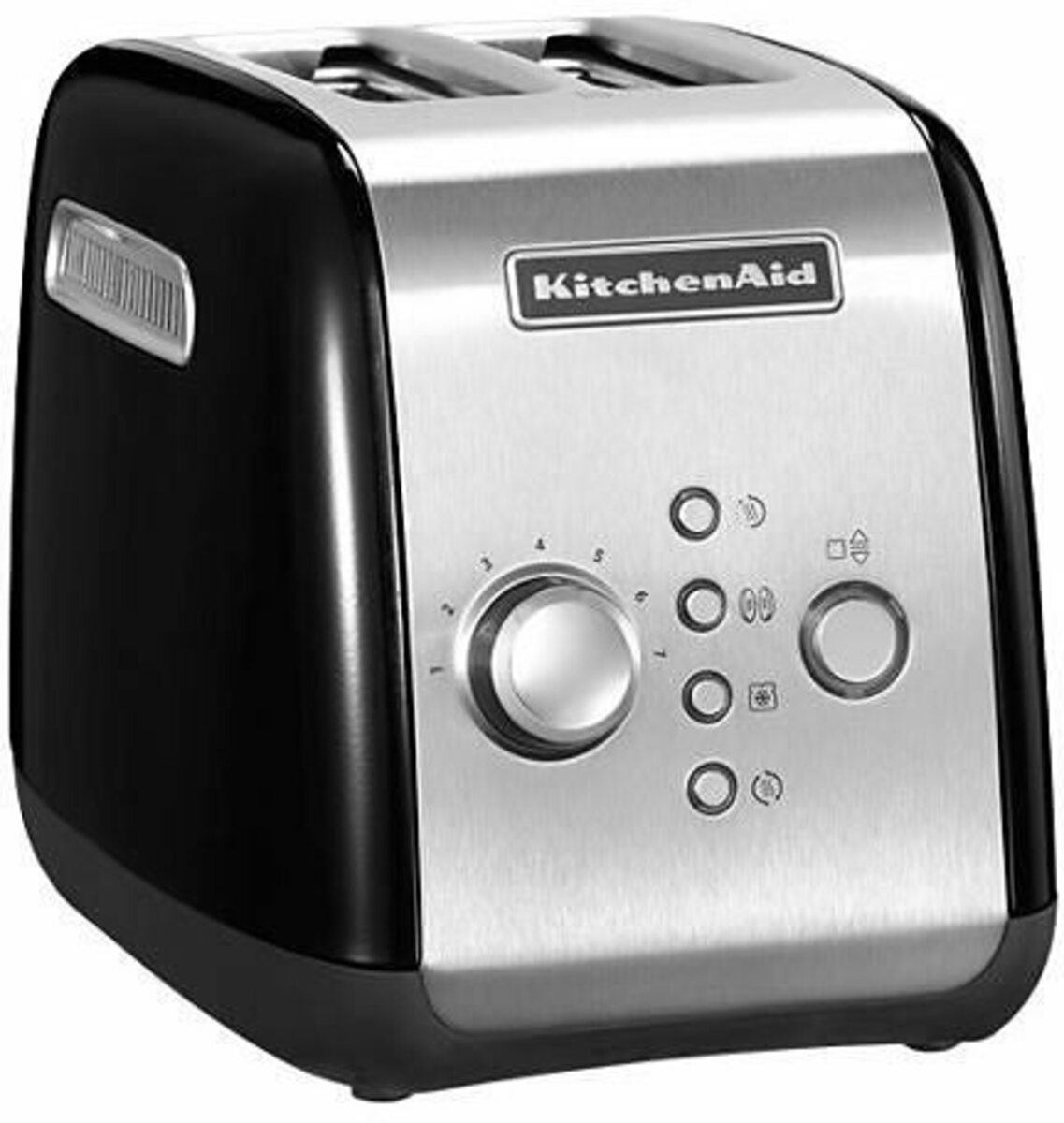 Bild 1 von KitchenAid Toaster 5KMT221EOB ONYX BLACK, 2 kurze Schlitze, für 2 Scheiben, 1100 W