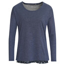 Bild 1 von Damen Yoga-Langarmshirt und Top im Set DUNKELBLAU