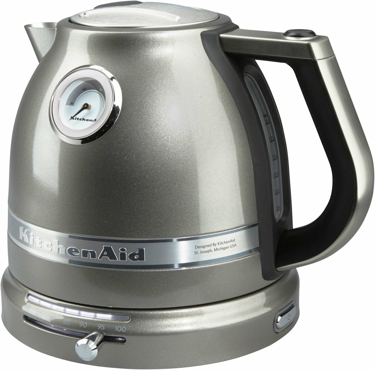 Bild 1 von KitchenAid Wasserkocher 5KEK1522EMS MEDALLION-SILBER, 1,5 l, 2400 W