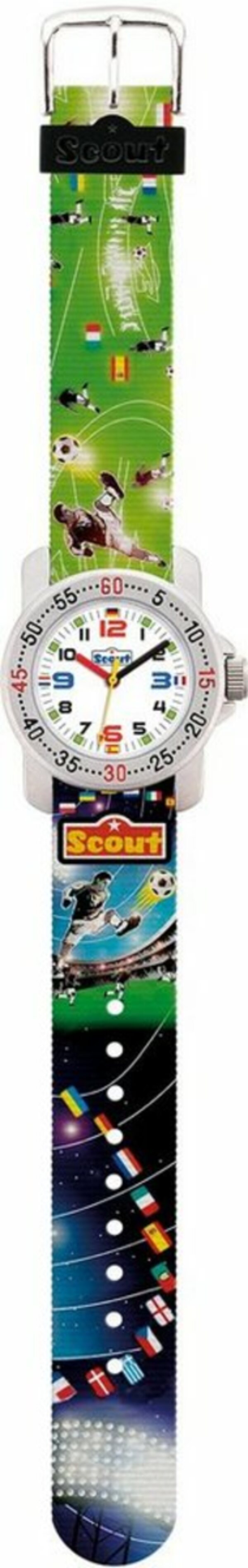 Bild 1 von Scout Quarzuhr Fußballuhr, Action Boys, 280376026, Fußballmotiv, Lernuhr, ideal auch als Geschenk