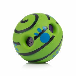 Sound-Ball quietschender Wobble Ball Hundespielzeug Ø ca. 14cm