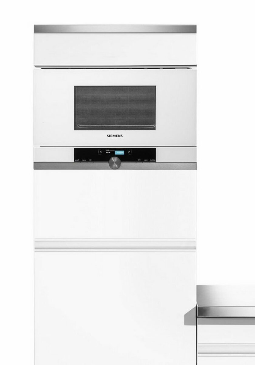 Bild 1 von SIEMENS Einbau-Mikrowelle BF634LG, Mikrowelle, 21 l, iQ700