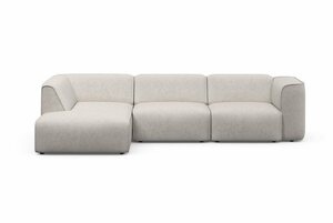 RAUM.ID Ecksofa Merid, 3 Teile, Modulsofa Set, individuelle Zusammenstellung, Beige