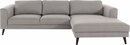 Bild 1 von INOSIGN Ecksofa Junis, in moderner Optik, Braun