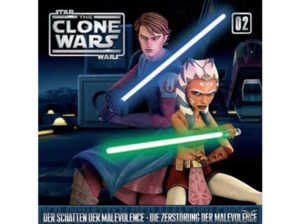 - Star Wars - The Clone Wars 02: Der Schatten der Malevolence / Die Zerstörung der Malevolence - (CD)