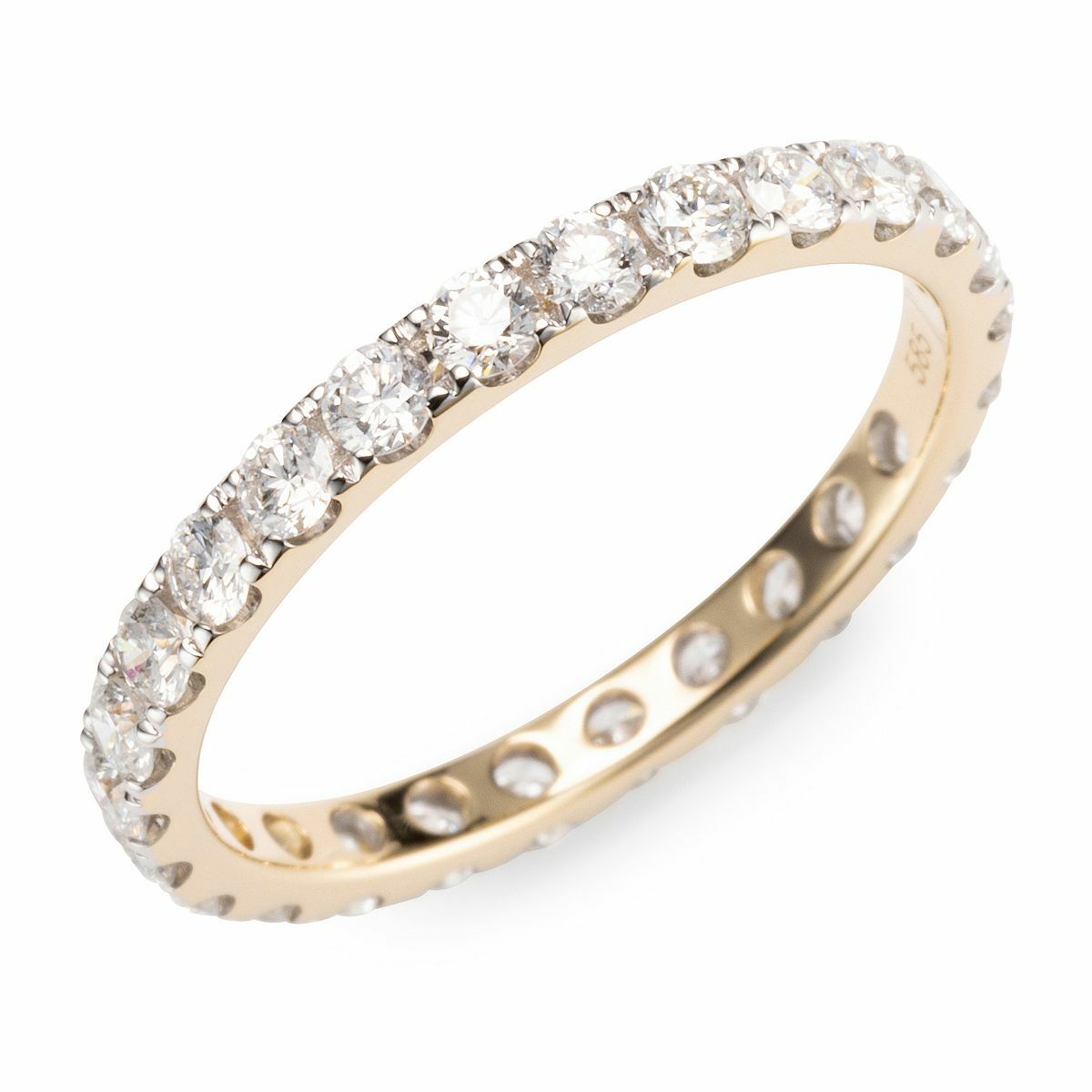 Bild 1 von DIAMOUR Eternity-Ring mind. 26 Brillanten zus. ca. 1,00ct Gold 585